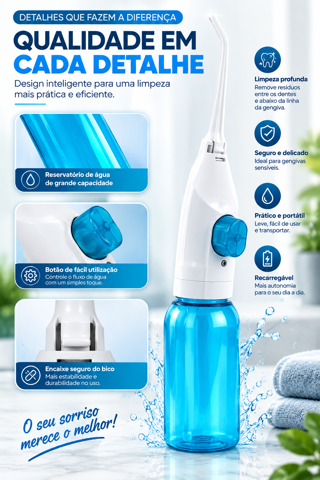 Irrigador Oral Portátil