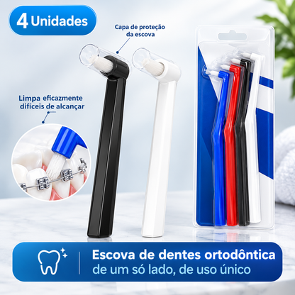 ☭conjunto de Escova de Dentes interdental