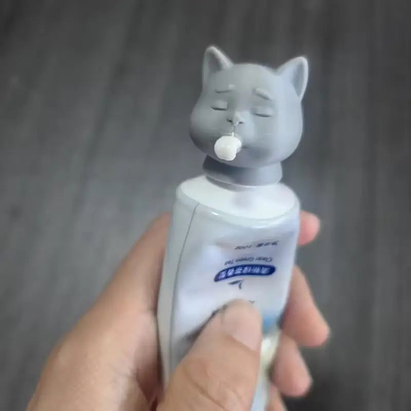 🐱🦷 Dispensador de Pasta de Dentes em Forma de Gato