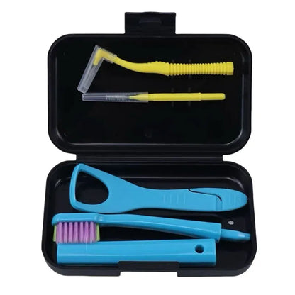 conjunto de viagem de higiene e limpeza
