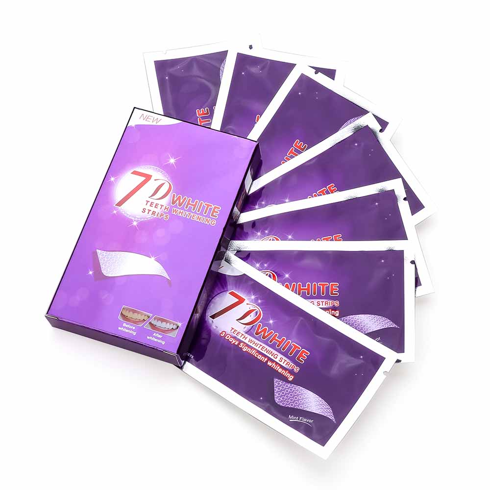 Pack 7 Tiras Branqueadoras