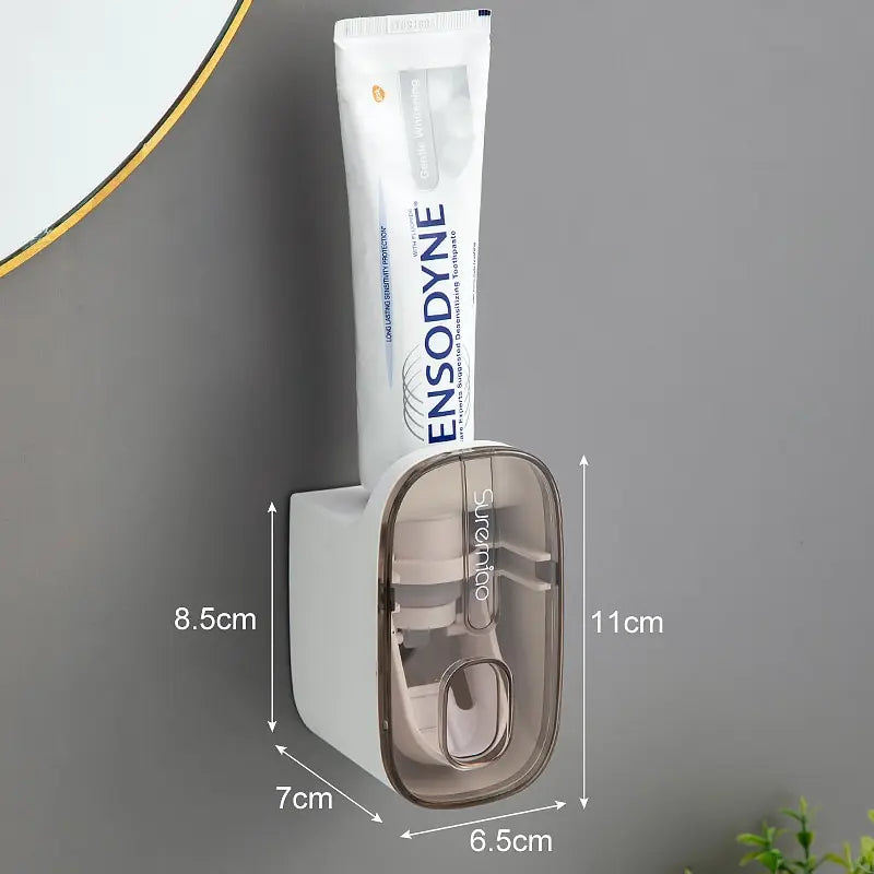 🦷 Dispensador Automático de Pasta de Dentes com Suporte