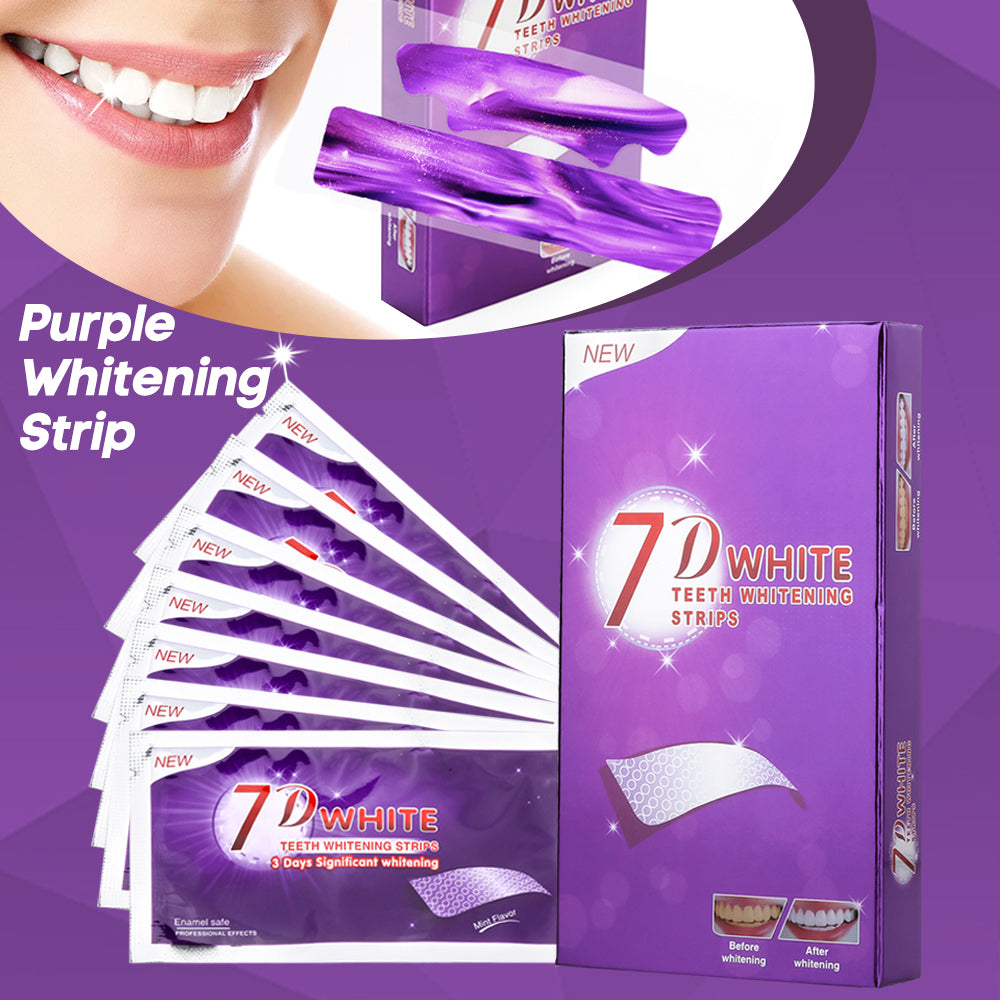Pack 7 Tiras Branqueadoras