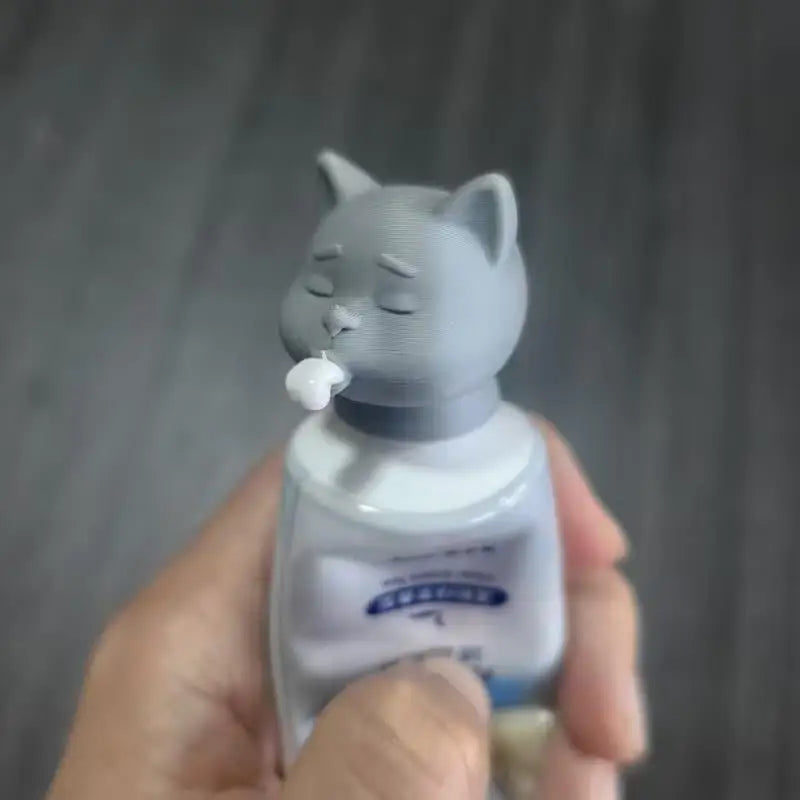 🐱🦷 Dispensador de Pasta de Dentes em Forma de Gato