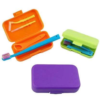 conjunto de viagem de higiene e limpeza