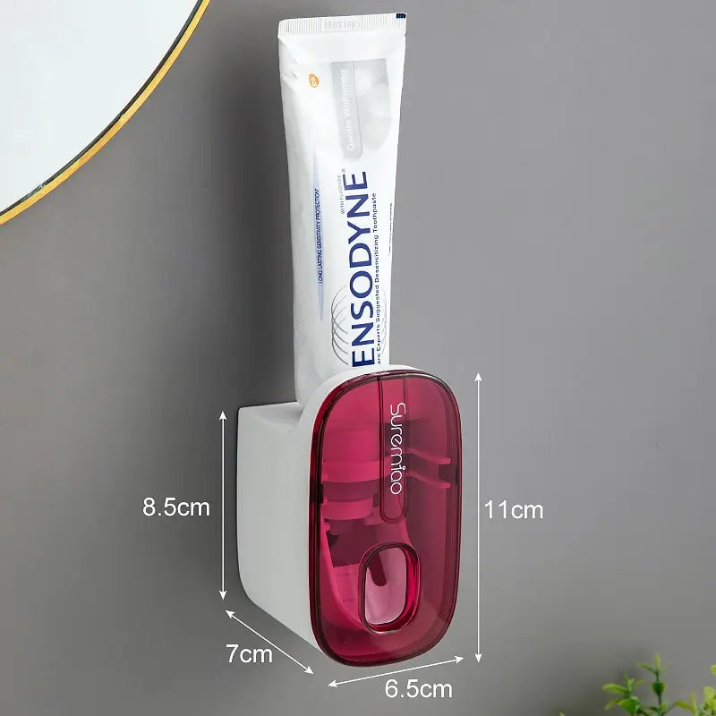 🦷 Dispensador Automático de Pasta de Dentes com Suporte